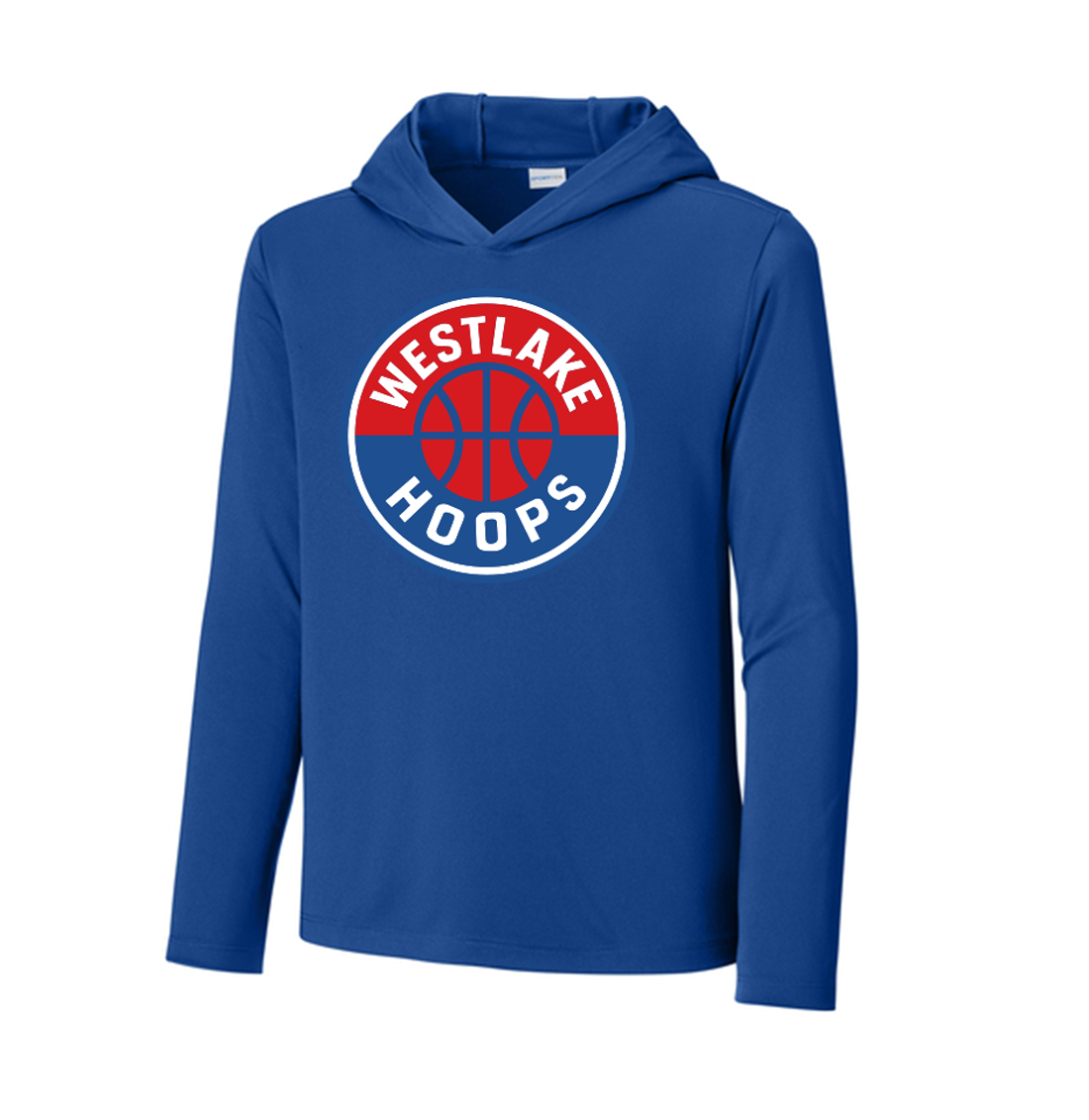 Hoops Sport-Tek Posi-UV Pro YOUTH Hoodie Royal-195315
