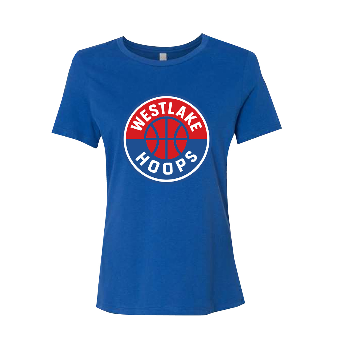 Hoops WOMEN'S Relaxed Jersey Tshirt Royal-195315