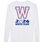 WHS White Team Dri Fit Performance Long Sleeve ADULT Shirt - 180917