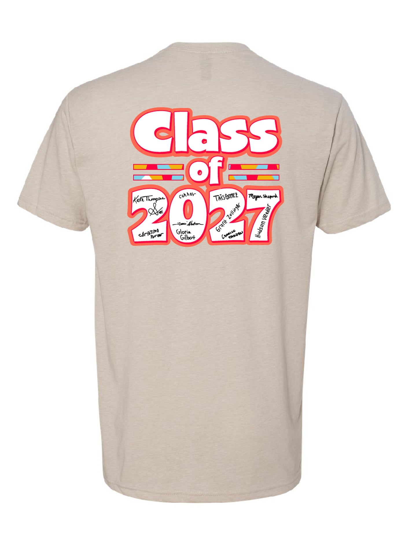 Bobcat Rise Class of 2027 T-shirt in Sand (WO-178996)