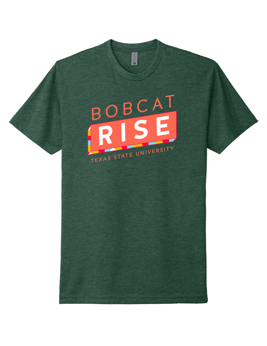 Bobcat Rise Class of 2029 Shirt in Htr Forest Green (WO-195026)