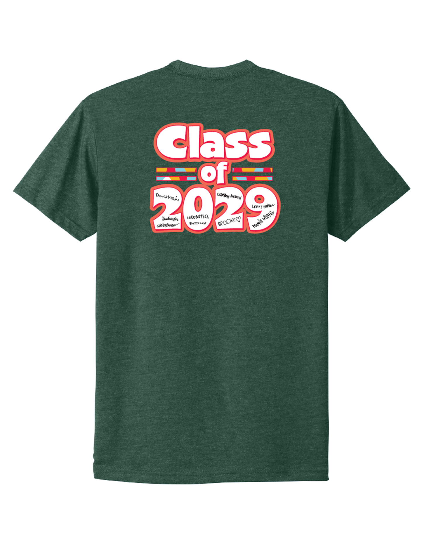 Bobcat Rise Class of 2029 Shirt in Htr Forest Green (WO-195026)