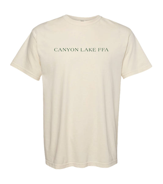 Canyon Lake FFA Unisex T-Shirt - Ivory (1717)