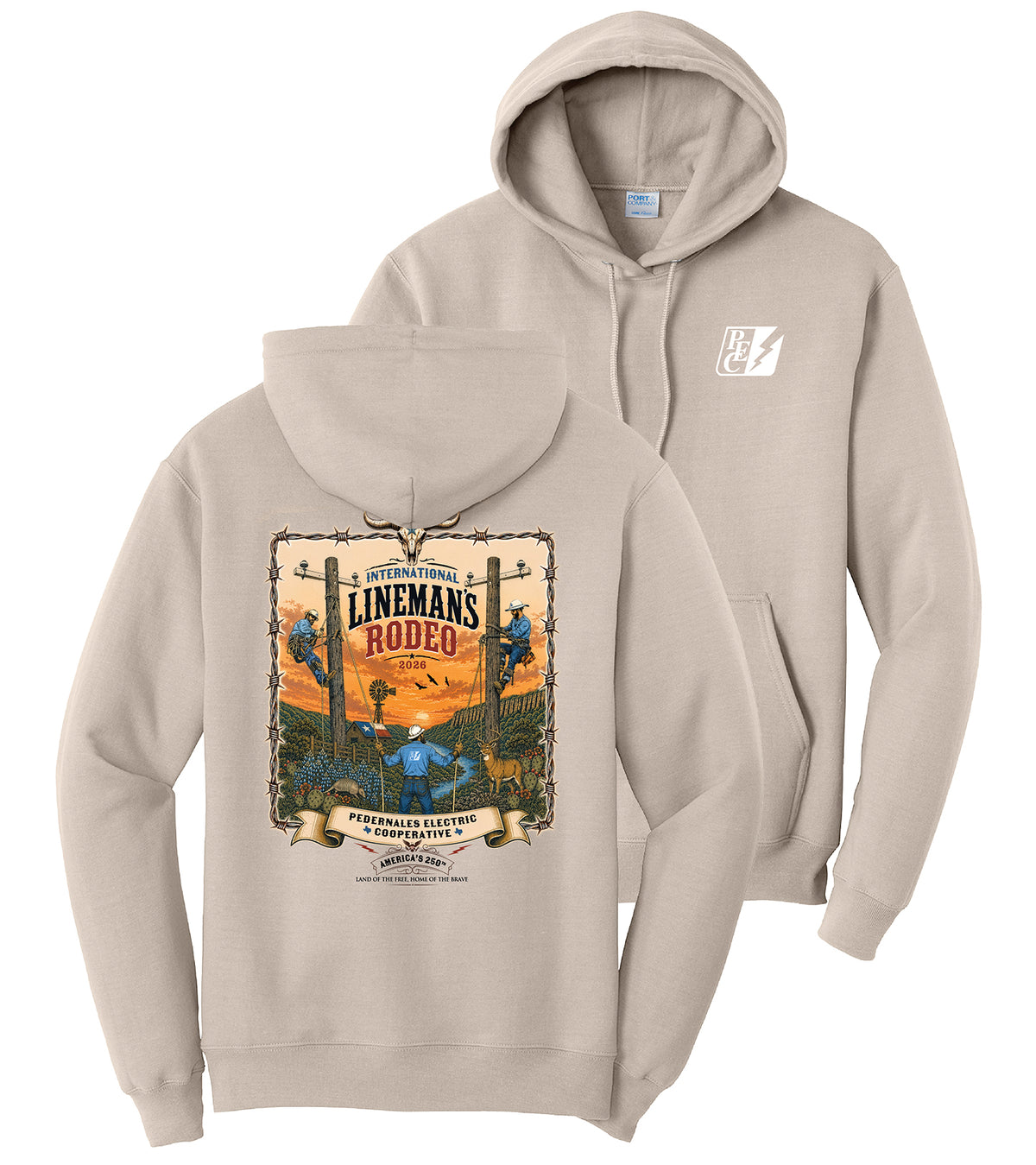 PEC International Lineman's Rodeo Hoodie