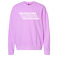 Volleypalooza Neon Violet Crewneck Sweatshirt - 198900