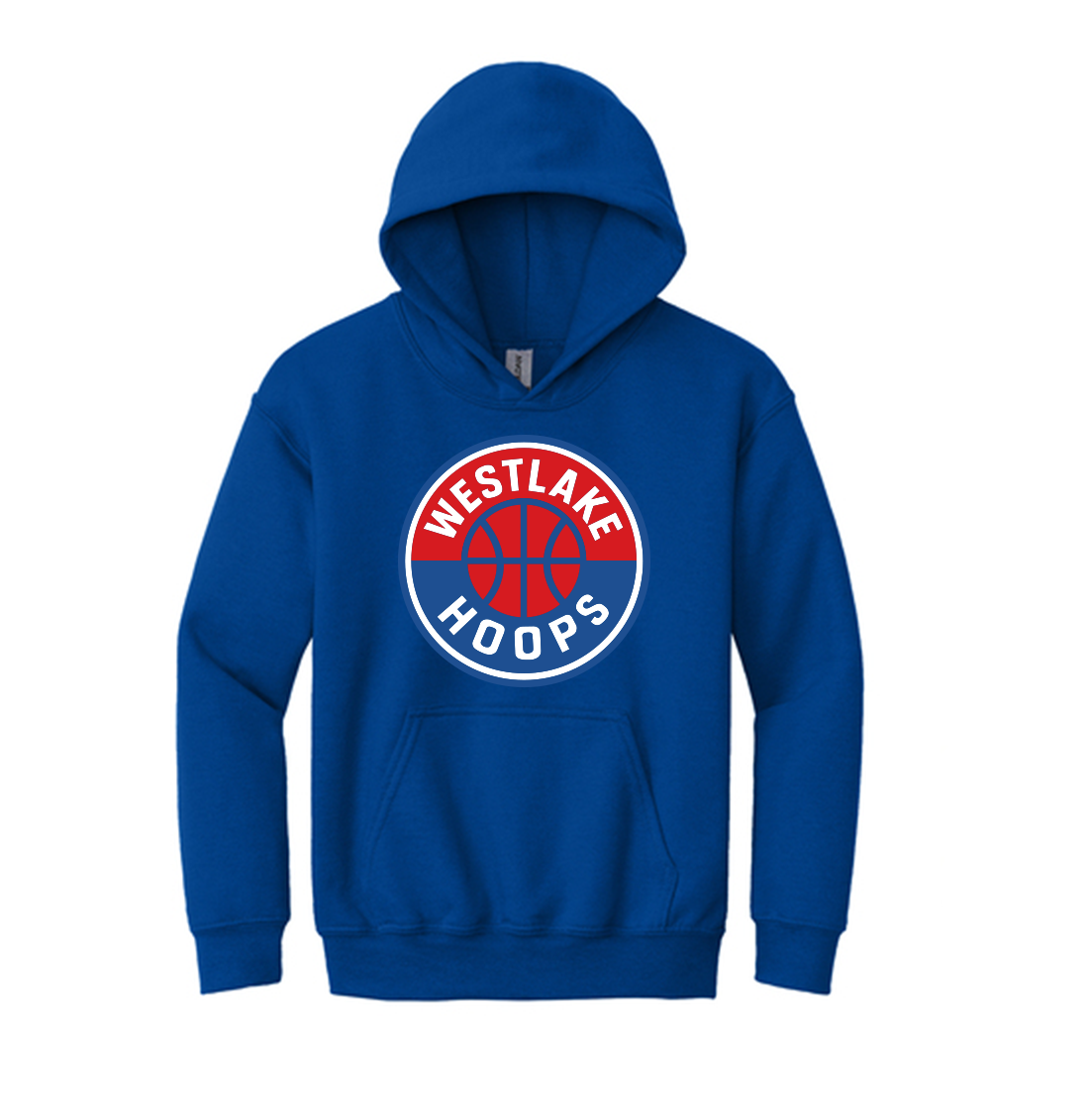 Hoops Heavy Blend YOUTH Hoodie Royal-195315