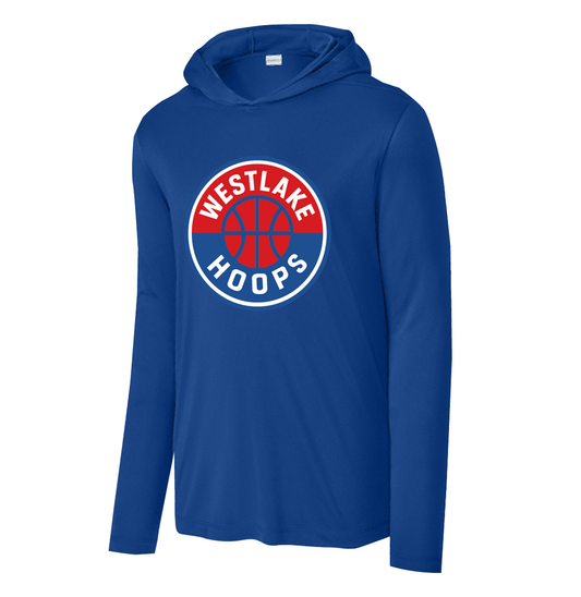 Hoops Sport-Tek Posi-UV Pro ADULT Hoodie Royal-195315