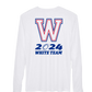 WHS White Team Dri Fit Performance Long Sleeve YOUTH Shirt - 180917